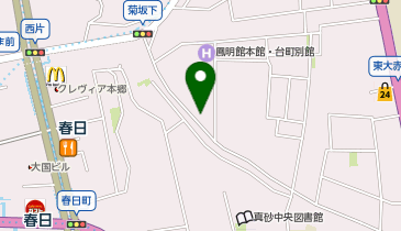 POLA 本郷の地図画像