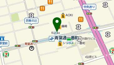 POLA 藤崎店の地図画像