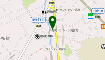 POLA THE BEAUTY 野間店の地図画像