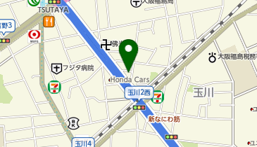 POLA THE BEAUTY 野田阪神店の地図画像