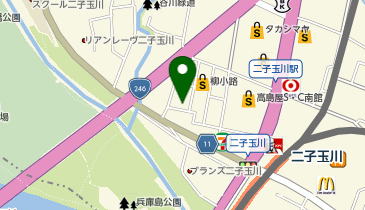 POLA THE BEAUTY 二子玉川店の地図画像