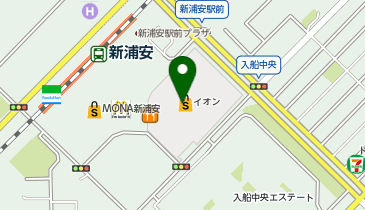 POLA THE BEAUTY 新浦安店の地図画像