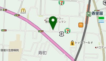 POLA THE BEAUTY 香里園店の地図画像