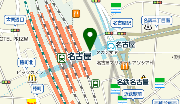 POLA ジェイアール名古屋タカシマヤの地図画像