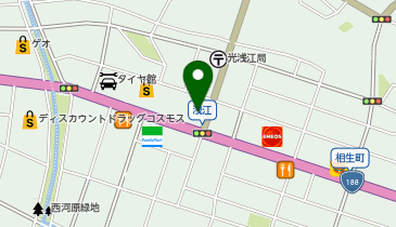 POLA THE BEAUTY 光店の地図画像