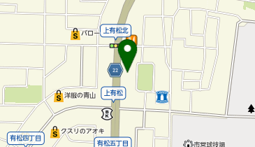 POLA THE BEAUTY 金沢有松店の地図画像