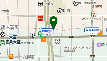POLA 四条堀川TOAの地図画像