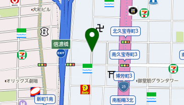 POLA プチROCO北心斎橋の地図画像