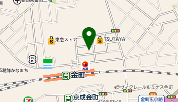 POLA 葛飾金町の地図画像