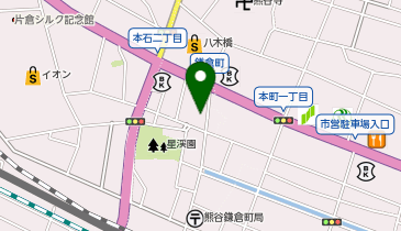 POLA THE BEAUTY 熊谷鎌倉町店の地図画像