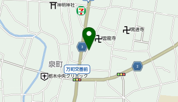POLA ニュー栃木の地図画像