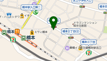 POLA THE BEAUTY 橋本駅前店の地図画像