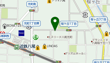 POLA 八尾ひかりの地図画像