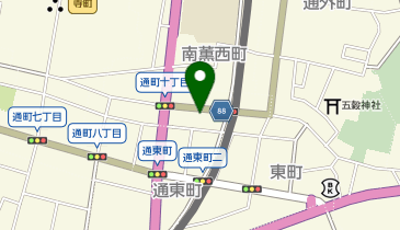 POLA 通町の地図画像