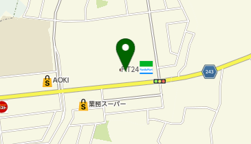 POLA THE BEAUTY 龍ケ崎ニュータウン店の地図画像