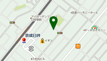 POLA レイクピア臼井の地図画像
