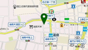 POLA エステサロン 湯島駅前の地図画像