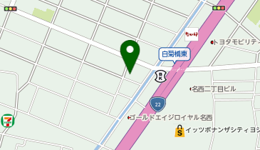 POLA Coril 名西の地図画像