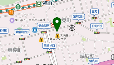 POLA LOOK 天満屋福山店の地図画像