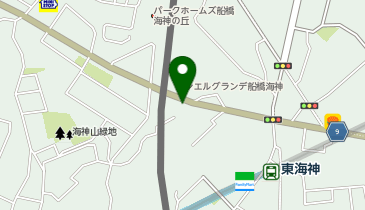 POLA 船橋中央の地図画像