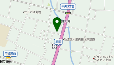 POLA 上田中央の地図画像