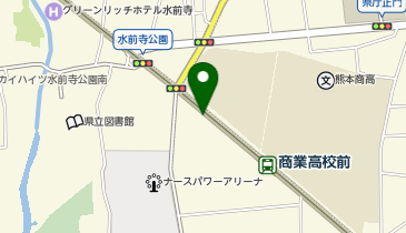 POLA 熊商前の地図画像