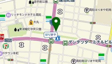 POLA THE BEAUTY 高知はりまや店の地図画像