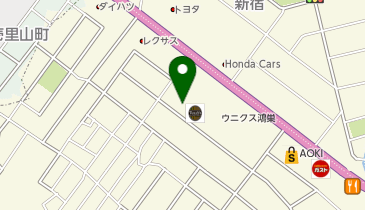 POLA ウニクス鴻巣の地図画像