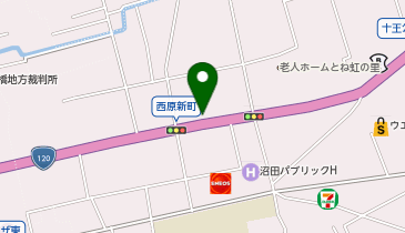 POLA THE BEAUTY 沼田店の地図画像