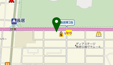 POLA THE BEAUTY 長居店の地図画像