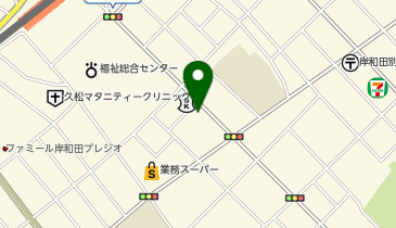 POLA THE BEAUTY 岸和田駅前店の地図画像