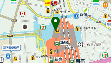 POLA 小田急百貨店新宿店の地図画像