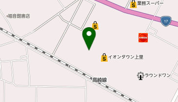POLA THE BEAUTY イオンタウン上里店の地図画像