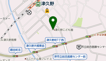 POLA 津久野の地図画像