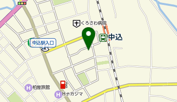 POLA 中込駅前の地図画像