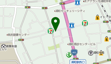 POLA THE BEAUTY 浦和店の地図画像