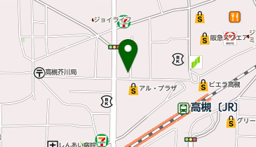 POLA THE BEAUTY 高槻店の地図画像