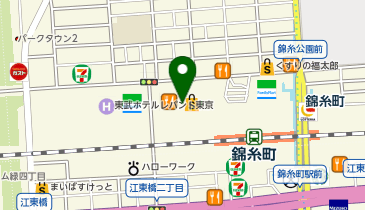 POLA アミューズボーテアルカキット錦糸町店の地図画像