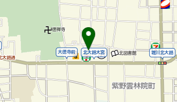 POLA RuRu北大路大宮の地図画像