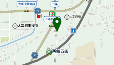 POLA THE BEAUTY 五条駅前店の地図画像