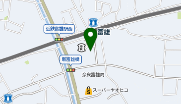 POLA 富雄の地図画像