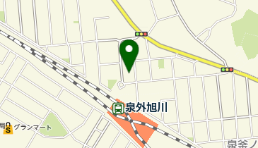 POLA 泉外旭川駅前の地図画像