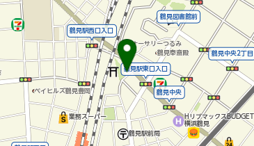 POLA 鶴見の地図画像