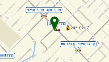 POLA 旭川西の地図画像