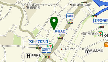 POLA 横浜西口の地図画像