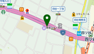 POLA 四谷の地図画像
