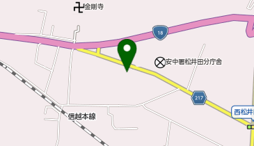 POLA 松井田の地図画像