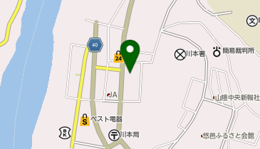 POLA 川本の地図画像