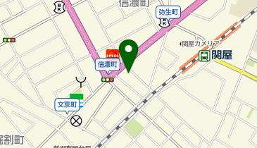 POLA 信濃町の地図画像