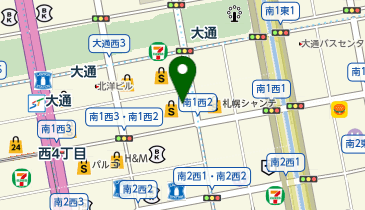 POLA 丸井今井札幌本店の地図画像